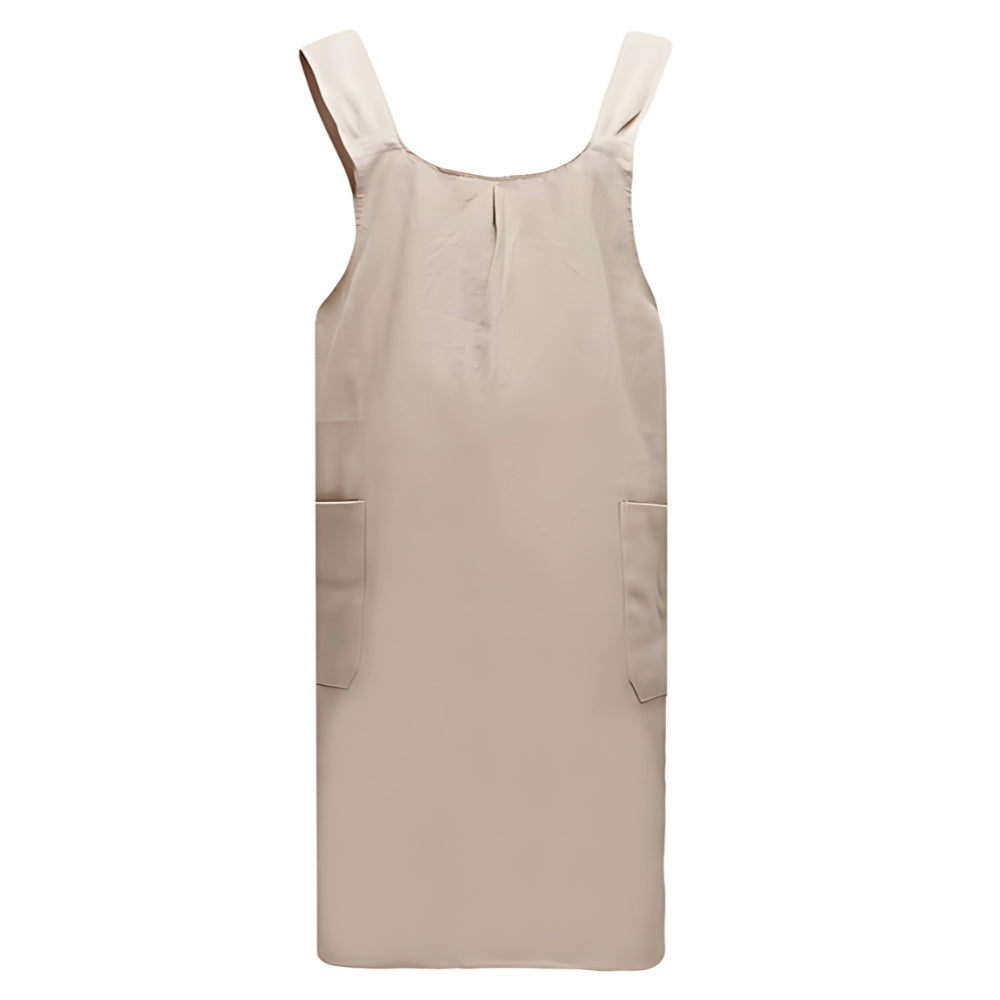 Cross‑Back Apron Dress Korean‑Inspired Minimalist Style