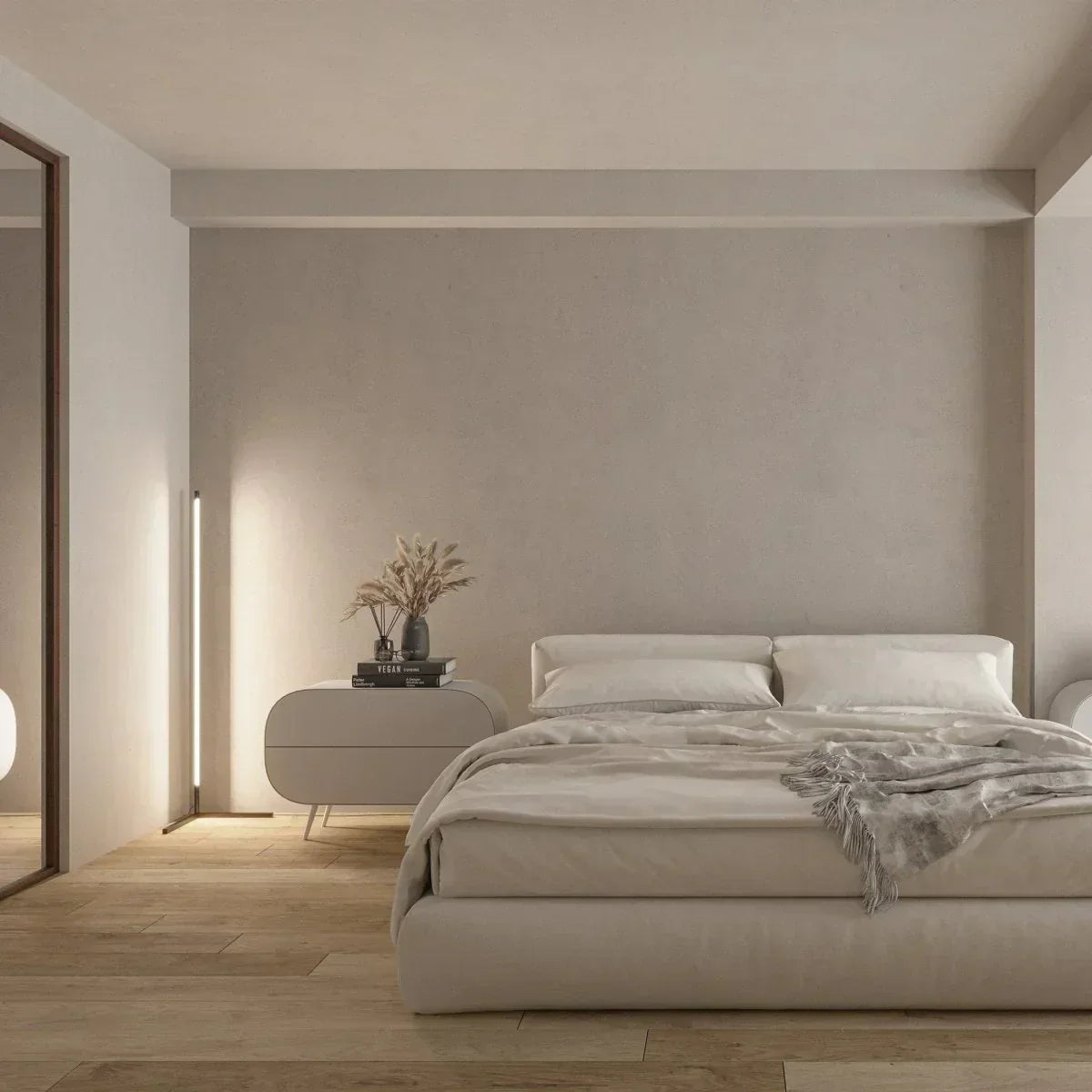 Smart Ambient LED Corner Floor Lamp